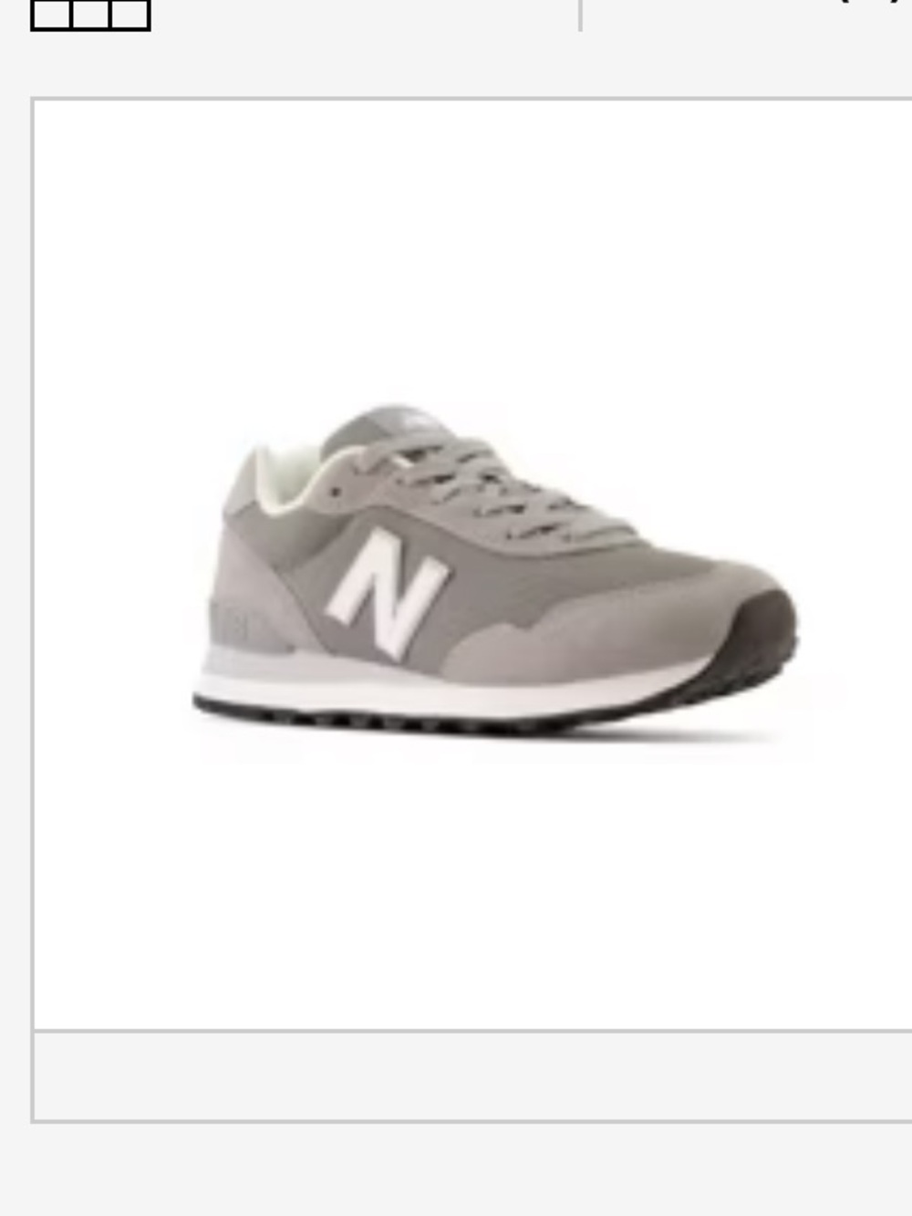 New Balance Women's Sneakers - Light Grey and White